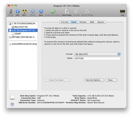 Format usb for mac and windows exfat